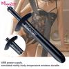 Mizz Zee Nero USB Comodo Bastone Riscaldante Scalda Foro per Figa Finto per il Piacere del Sesso