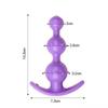 Soft Butt Plug Masturbation Anal Plug Sex Toys  Anal Bead Dilator Toys for Men Women