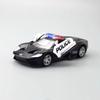 Alloy Car Model Ford Gt Police Car With Inertial Control For Kids And Collectors