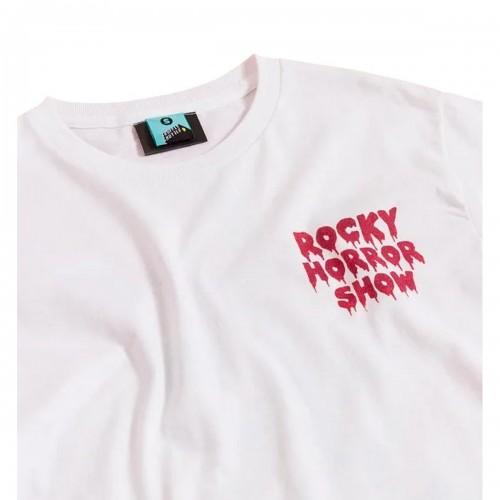 The Rocky Horror Picture Show Unisex Adult The Time Warp Tour Back Print T-Shirt