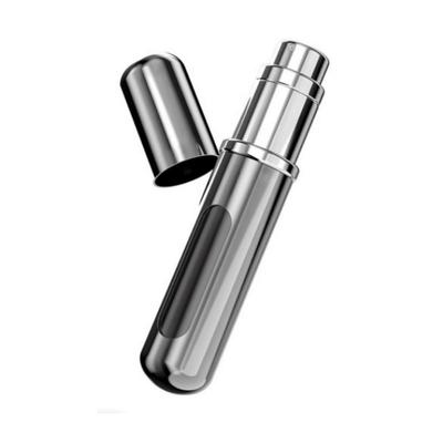 SoySoy Plnitelný flakon s pumpičkou 6 ml, Stříbrný, 1 kus