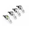 New Lockstitch Three-Wheel Roller Presser Foot Narrow Leather Cotton-Padded Clothes Curtain Down Multi-Functional Three-Roller N