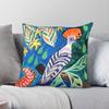 Hoopoe Bird In Leafy Tree Square Pillowcase Polyester Linen Velvet Creative Zip Decorative Pillow Case Car Cushion Cover