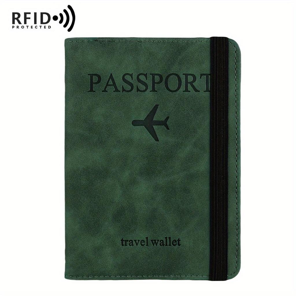 RFID passport holder slim passport wallet multi-functional wallet travel passport bag