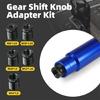 Black Anodized Stick Adapter Set With 5 Common Thread Patterns For Easy DIY Assembly