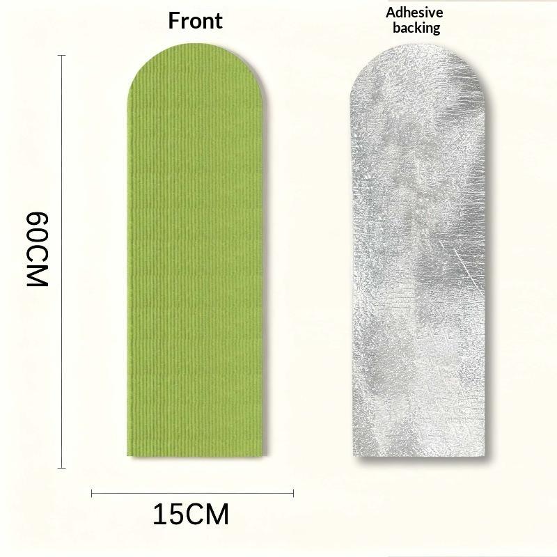 4Pcs Wear Resistant Cat Scratcher Mat Self Adhesive Trimmable Anti Scratch Sofa Guard for Home Furniture