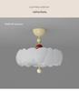 French Medieval Style Cream Ceiling Lamp for Master Bedroom & Children's Study - Full Spectrum Eye Protection