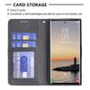 For Samsung Galaxy S24 Ultra Case Magnetic Closing PU Leather Phone Cover with Card Slots