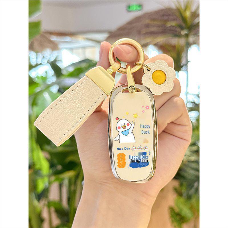 Customized Key Shell for Dongfeng Venucia: T90, D60, T70, T60 Models - Stylish Car Key Decoration for Women