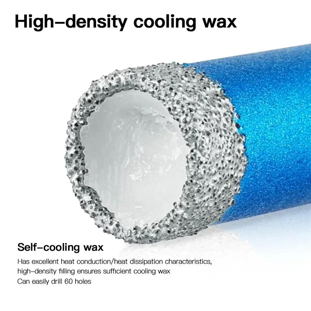Diamond Coated Drill Bit Tile Marble Glass Ceramic Hole Saw Dry Drill Diamond Core Bit 6MM 8MM 10MM 12MM 14MM 16MM Self-cooling