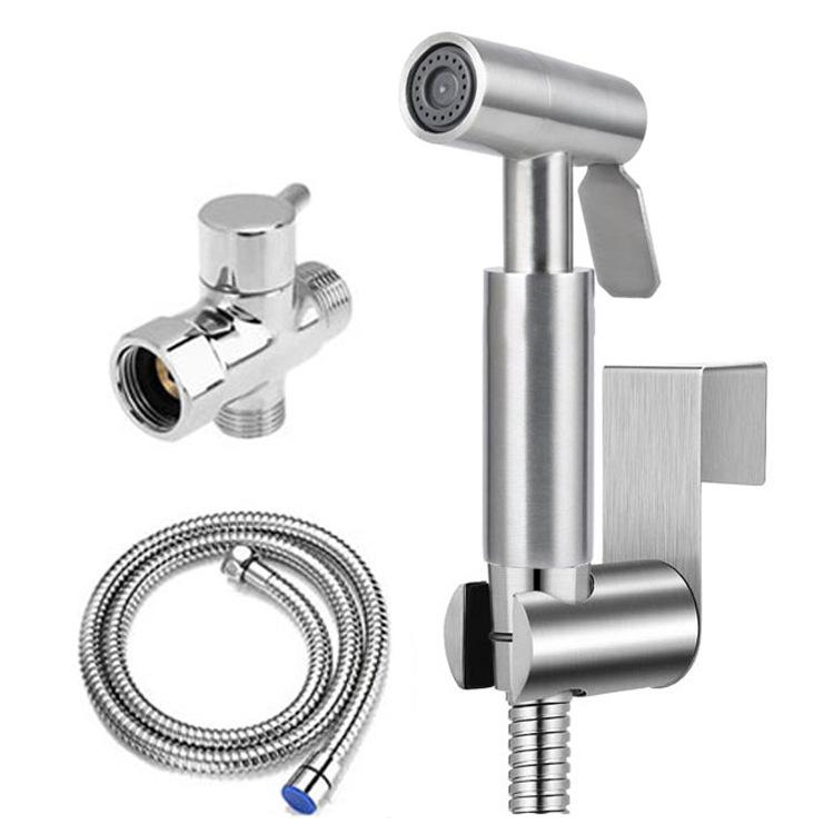 Handheld Bidet Toilet Sprayer Premium Stainless Steel Bathroom Bidet Sprayer Set (as the picture,Stainless Steel 304)