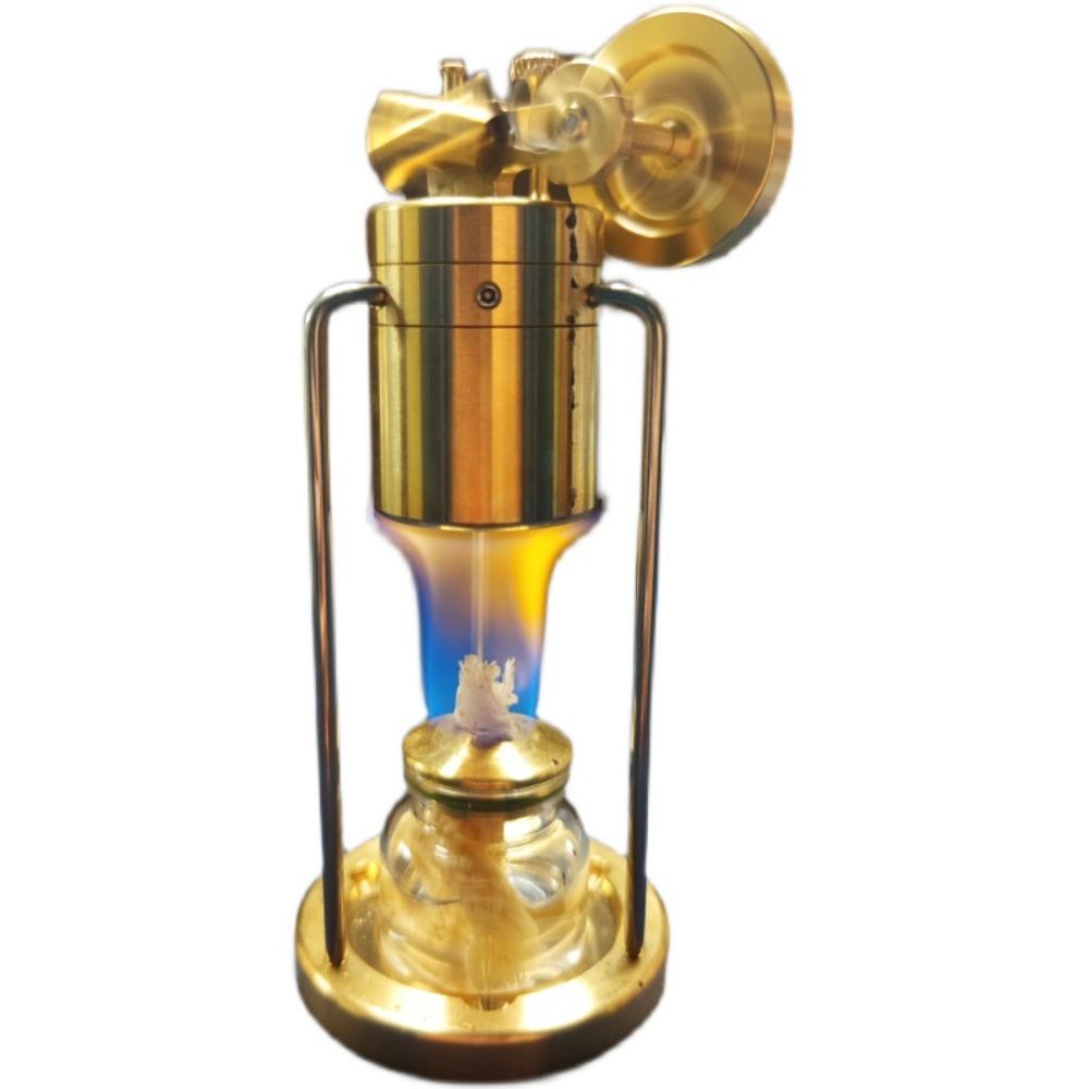 Steam Stirling Engine Mini Single Cylinder Metal Engine Model Gift Desktop Ornament Can Start A Mechanical Engine Model