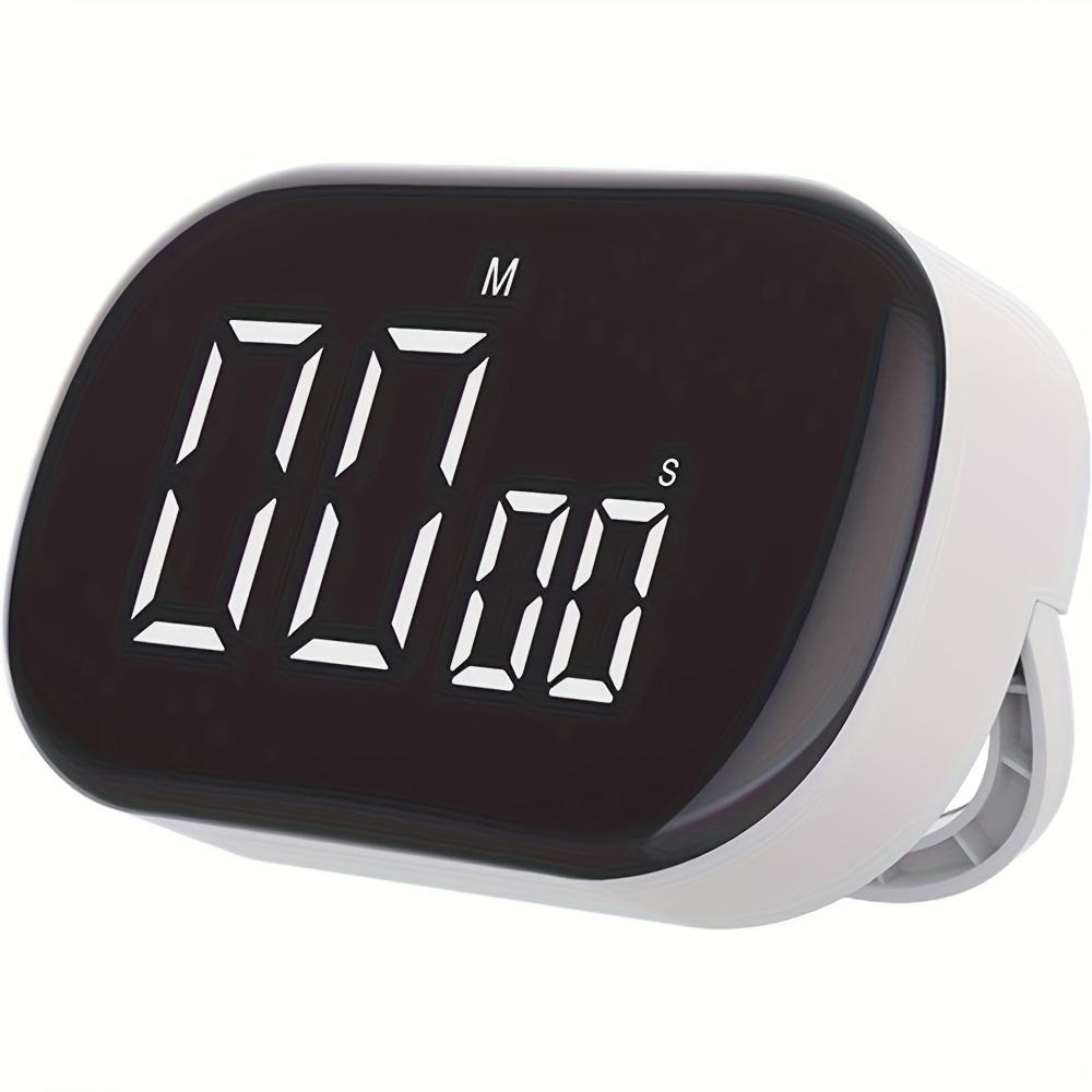 

Magnetic Countdown Timer Reminder, Digital Kitchen Timer, Large LED Display Timer, Suitable for Kitchen, Self Contained Battery Not Included) белый