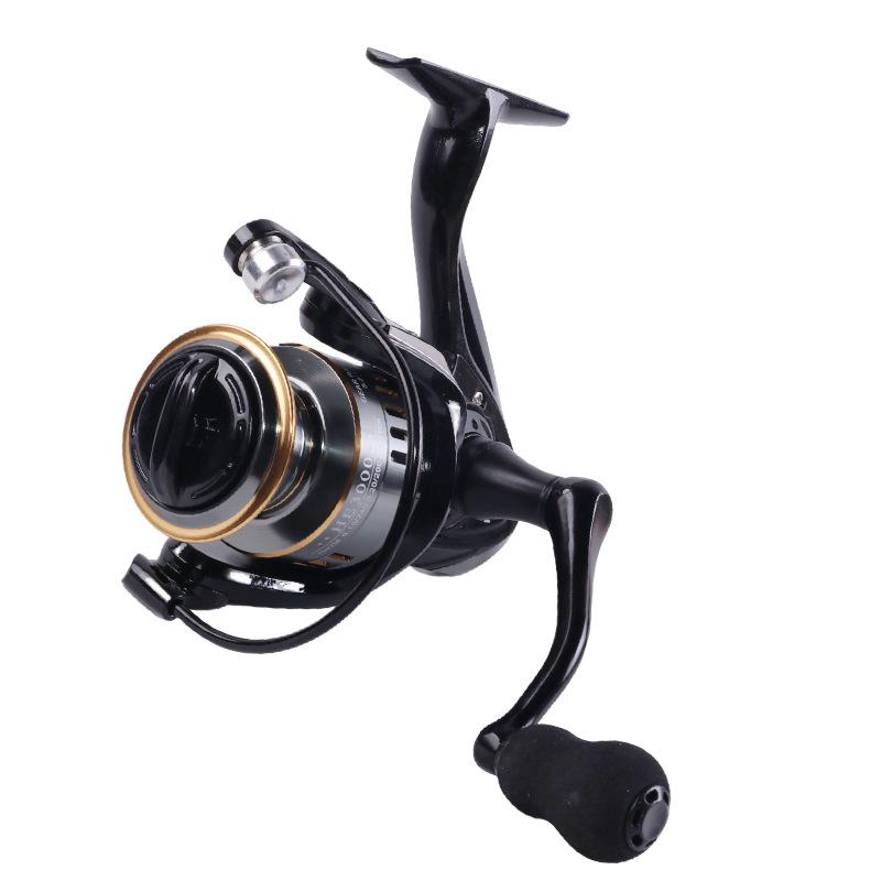 HE Black Pit Long Cast All-Metal Spinning Fishing Reel