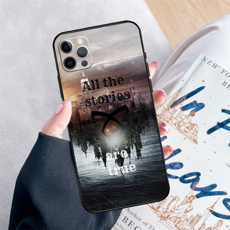 Shadowhunters Tv Show Phone Case For iPhone 14 15 16 Pro Max 12 13 Mini 11 Pro Max XR 15 16 Plus 16e Cover Coque