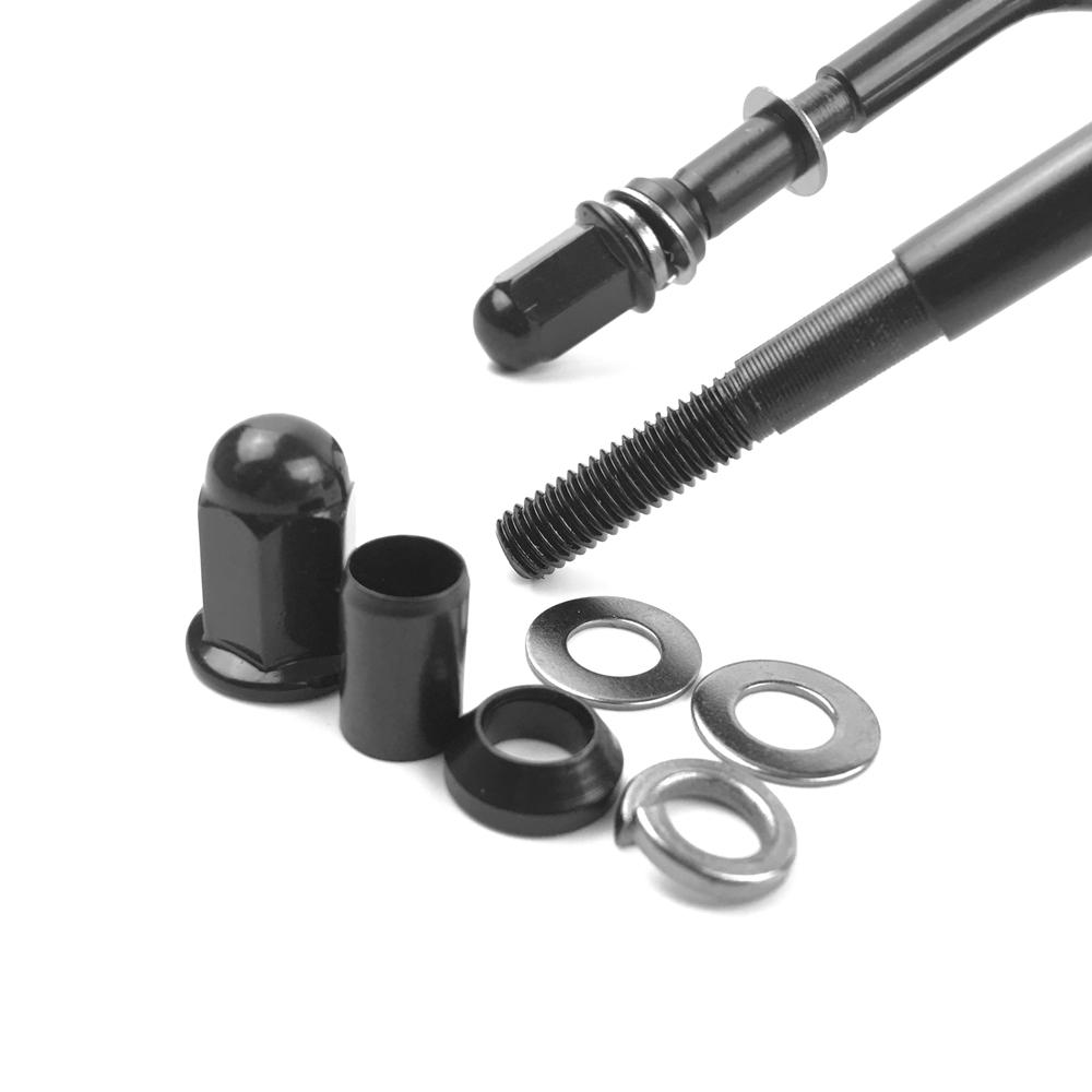 Pro Harley Dyna Bobber Chopper Old School 1982-2018 Up Černá/Chrom 8mm Motocyklová Zrcátka Krátká Stopka 3"Kulatá Zpětná