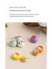 Exquisite Handmade Ancient-Style Solid Perfume Gift Box with Pinched Floral Design