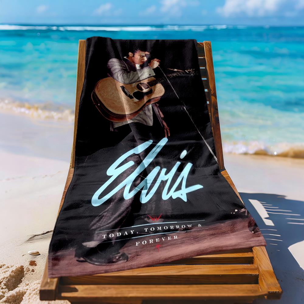 Elvis Strandtuch Weich Langlebig Schnelltrocknend Bequem Leicht