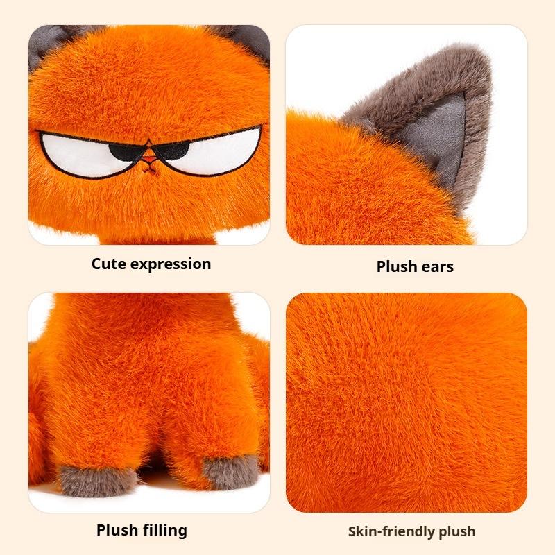 Cute and Cool Cat Doll Creative Cat Plush Toy Kitten Doll Toy Birthday Gift