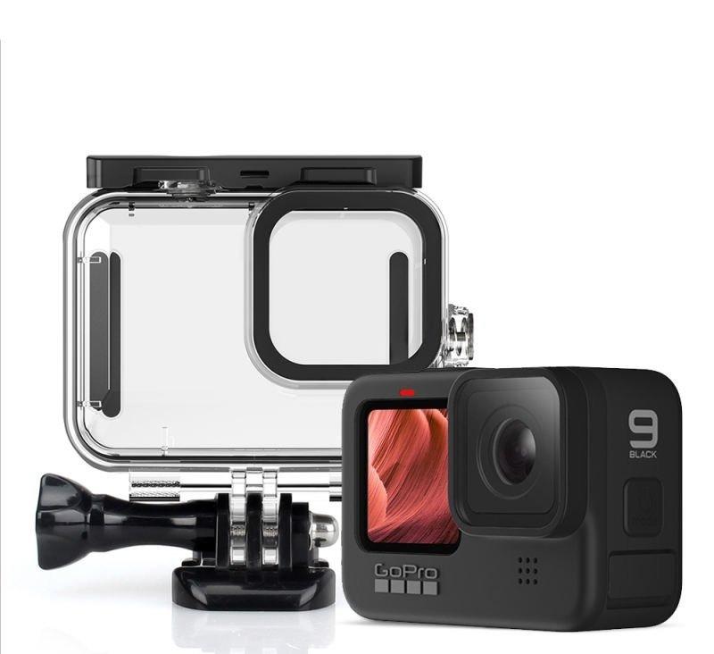 Case for GoPro Hero 9, Waterproofcase, Clear