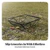 Rear Bike Basket Long-Lasting Cargo Carrier Large for Commuting