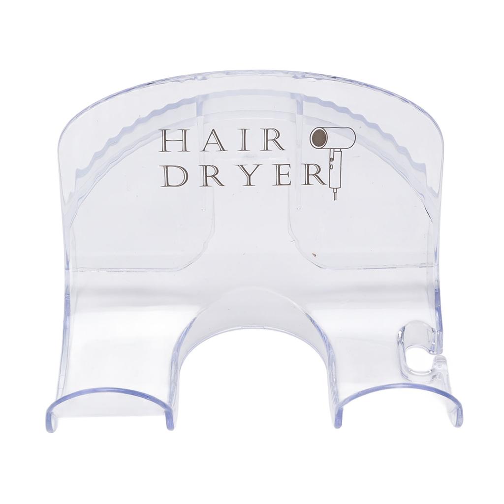 Hair Dryer Holder, Wall Mounted Hair Dryer Holder, No Drilling, Hair Tool with Space Saving Design, for Bathroom