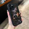 F-Frank F-Frazetta Art Phone Case For iPhone 17,16,15,14,13,12,11,Pro,Max,Plus,X,XS,SE4,E,Mini Black Thickened border Case