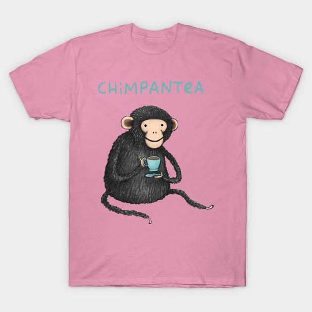 T Shirt Women Chimpantea Harajuku Print Kawaii Tshirt Summer Short Sleeve Female T-Shirt Top Tee