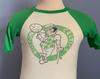 70s 80s Vintage Boston Celtics nba basketball raglan T-Shirt - XS X-SMALL