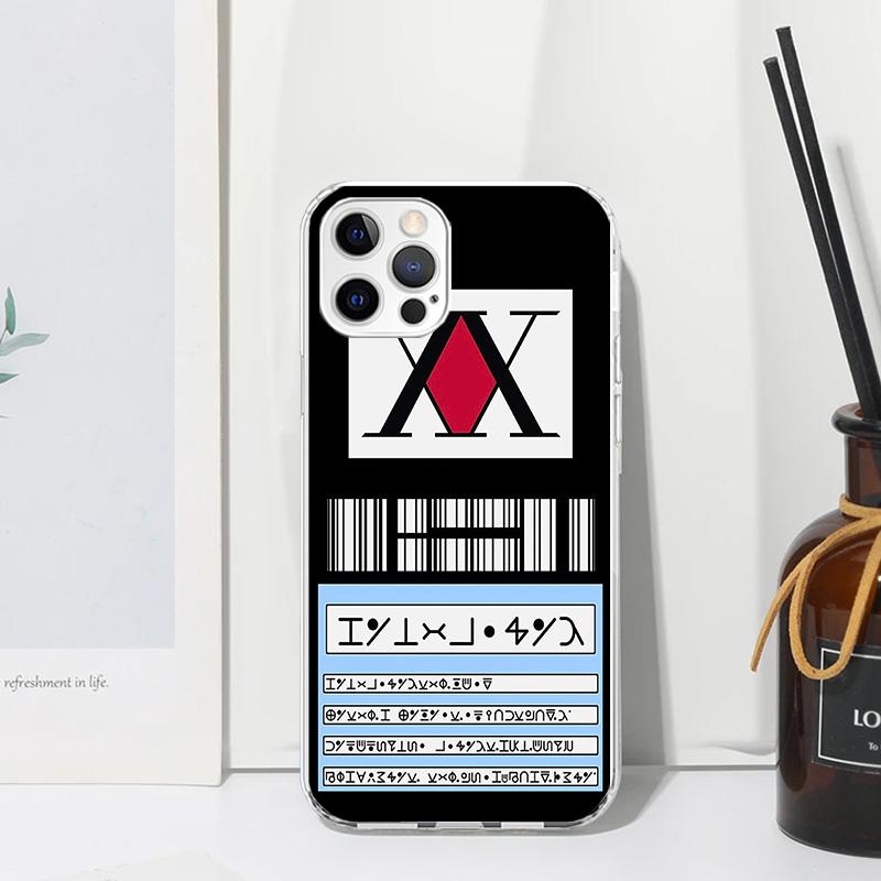 Anime Hunter HXH Phone Case For Iphone 17 Air 16 15 Plus 16E 14 Pro Max 13 Mini 12 11 7 8 SE Fundas Soft Back Cover 17 Air 16 15