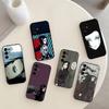 A-Anime E-ergo P-Proxy Phone Case For Samsung S25,S24,S21,S22,S23,S30,Ultra,S20,Plus,Fe,Note,10,9,5G Black Cover