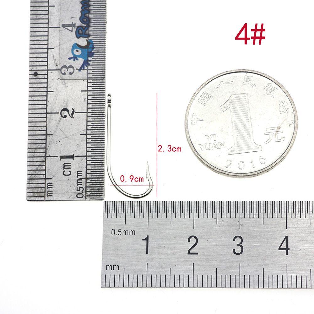 

Рыболовные крючки из нержавеющей стали 4#