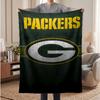 Coperte in Flanella Morbida e Calda Green Bay Packers Coperta Confortevole per Decorazione della Casa e Regalo
