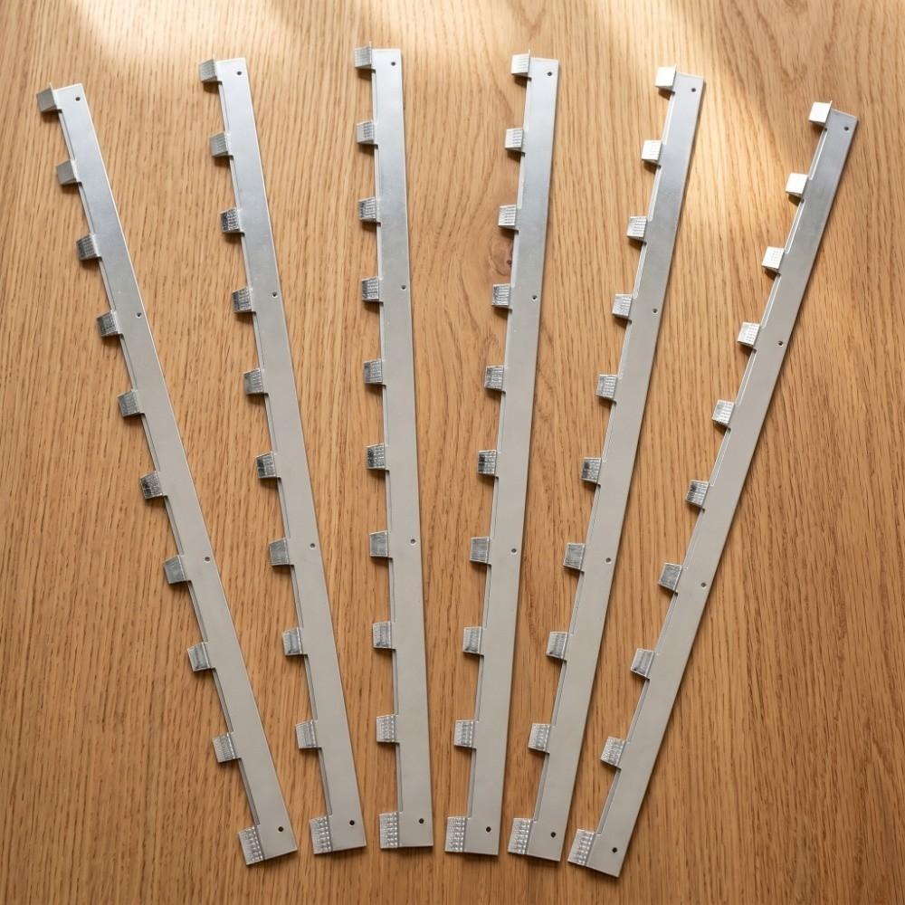 6Pcs Easy Installation Metal Frame Strips Shape-Retaining Performance Frame Spacers  Beekeeping