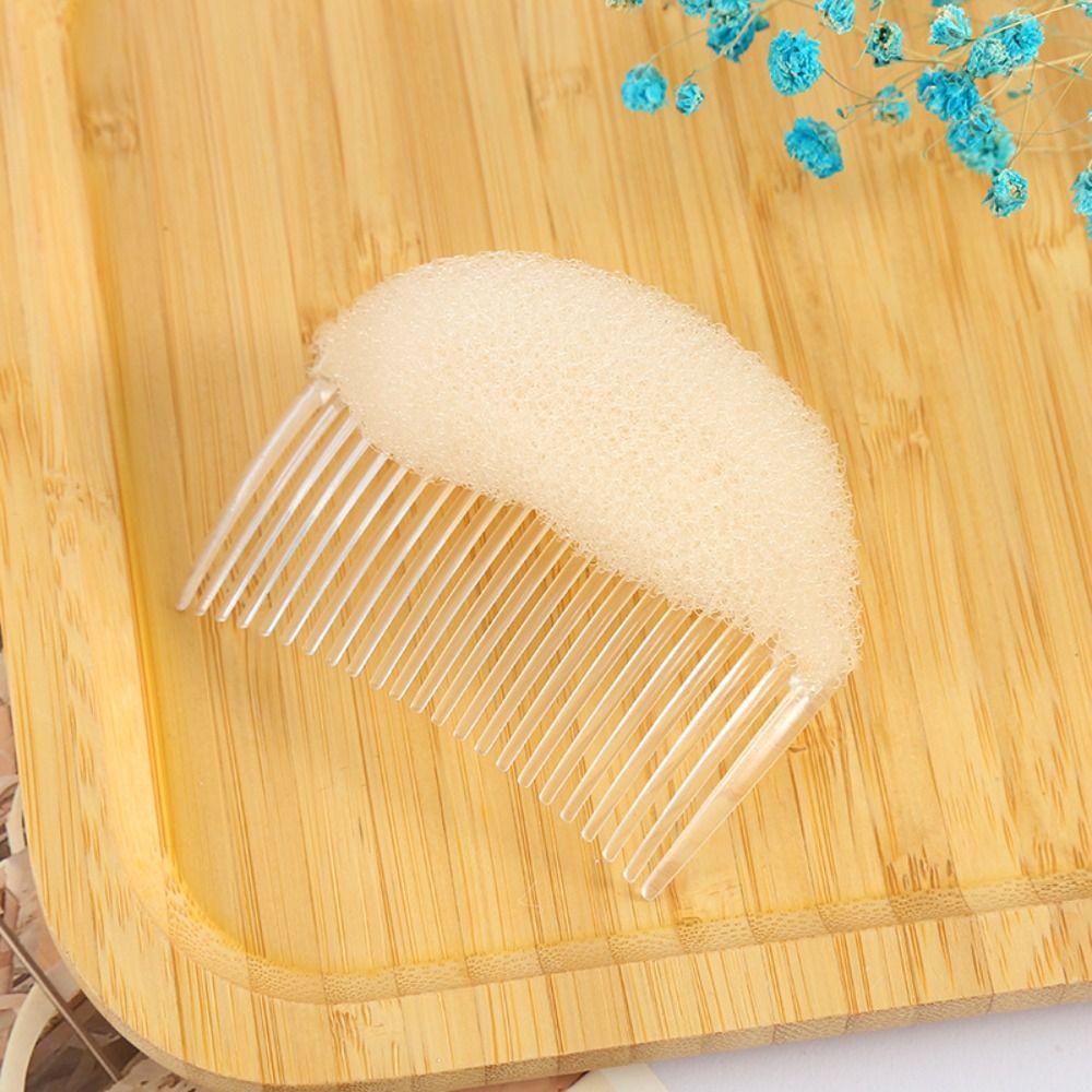 Hair Base Fluffy Hair Clip Pad Invisible Sponge Clip Bun Hair Accessory Bun Maker Braid  Women