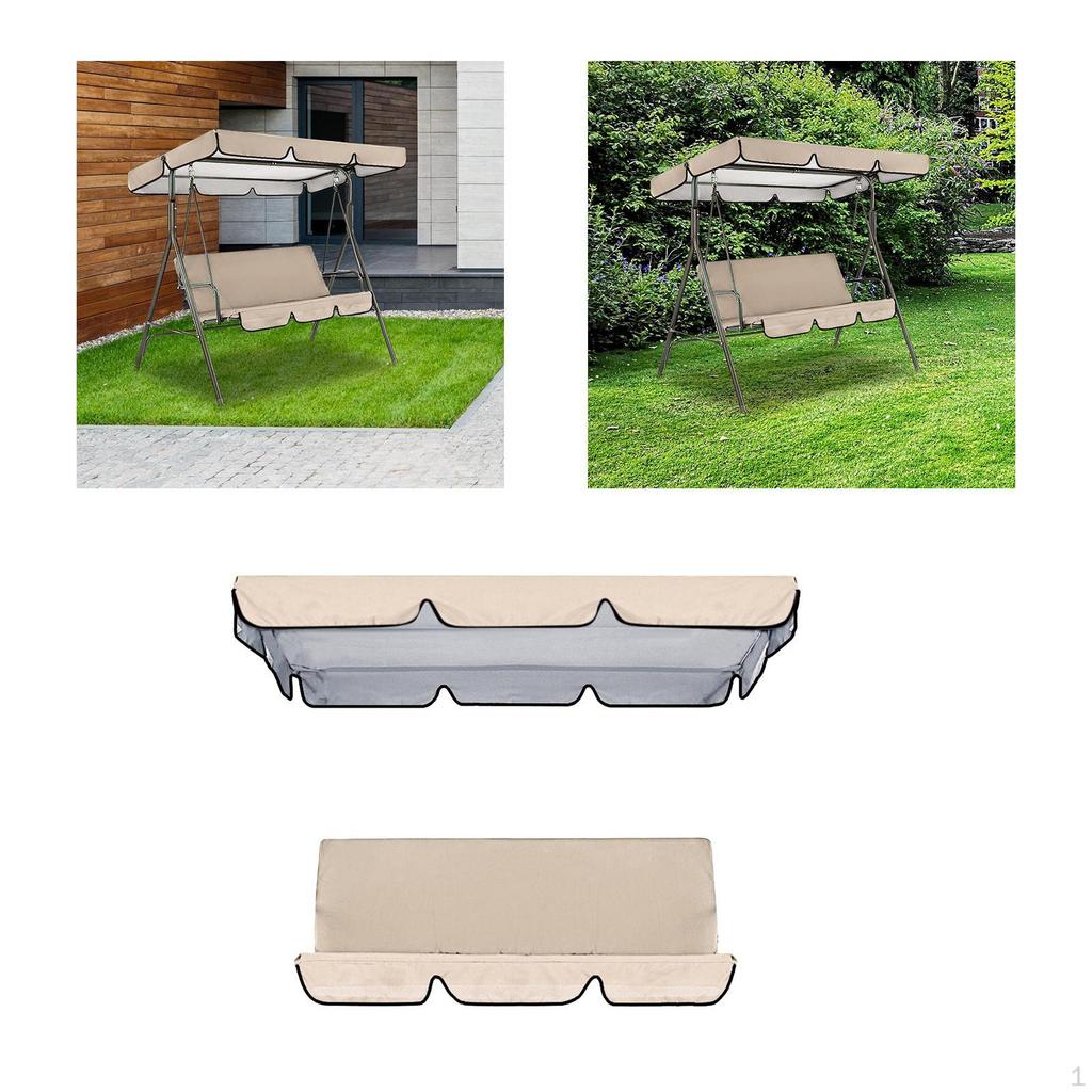 Swing Canopy Garden Chair Cover Porch Top Dustproof Outdoor Furniture Covers