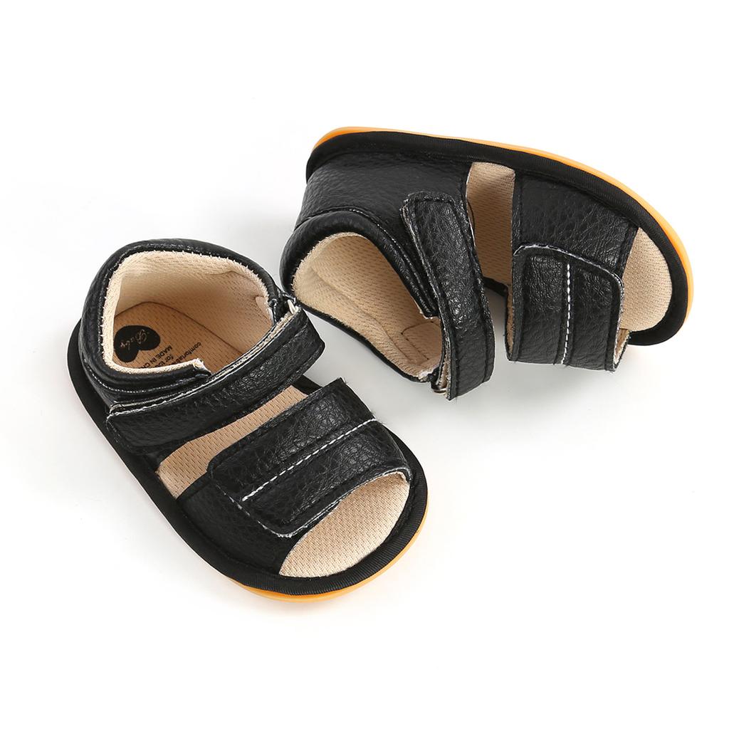 Baby Boys Girls Sandals Soft Non-Slip Rubber Sole Prewalker Flat Walking Shoes