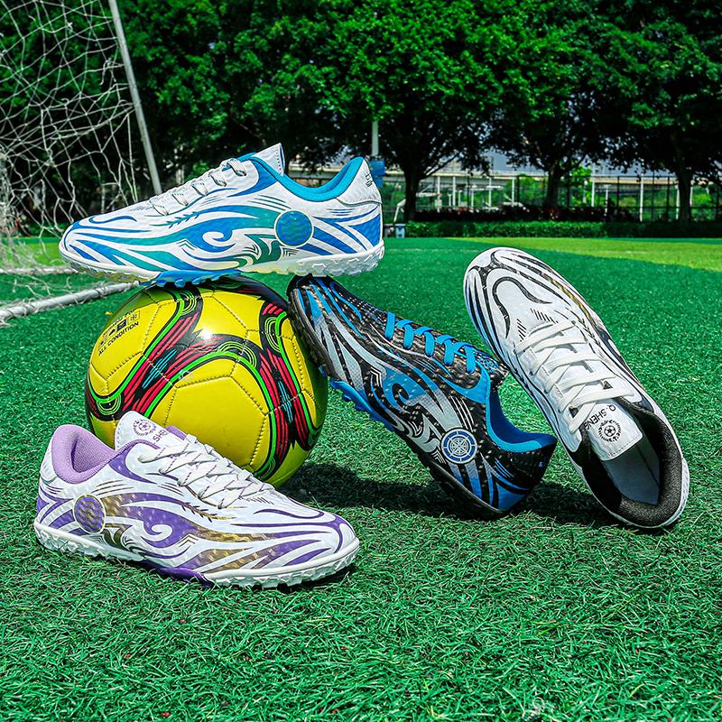 Men Soccer Shoes Professional Match Football Boots Futsal Training Comfortable Tf Non Slip Outdoor Shoes