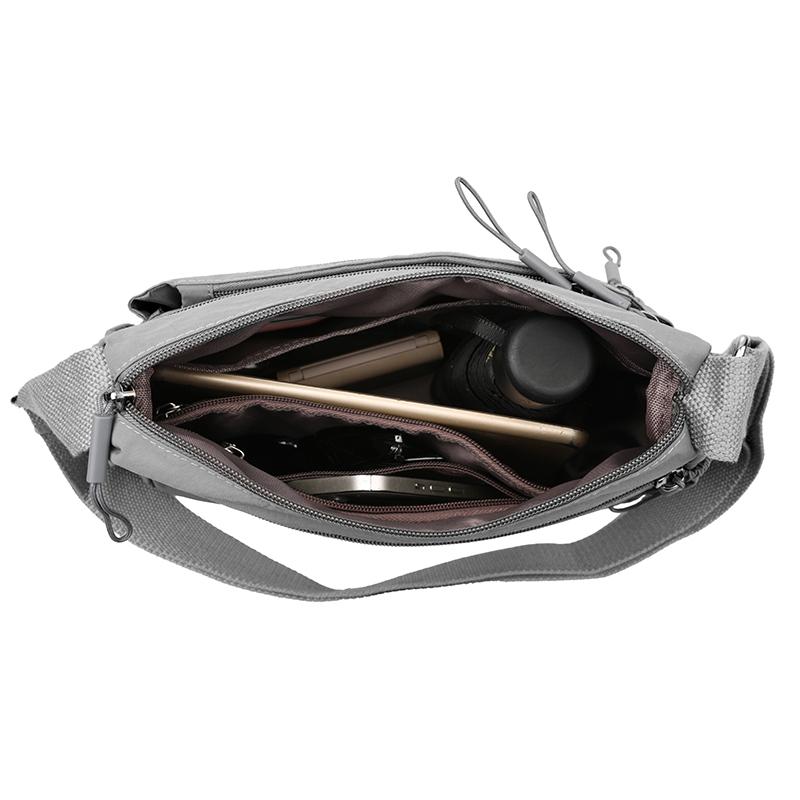 Lekka torba na ramię z wieloma przegródkami Damska torba dojazdowa dla matki w średnim wieku