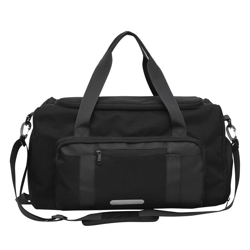 Fashionable Casual Luggage Bag for Business Trip Multi-functional Large Capacity Shoe Bin Hand-heat Travel Bag Dry and Wet Separation Fitness Bag