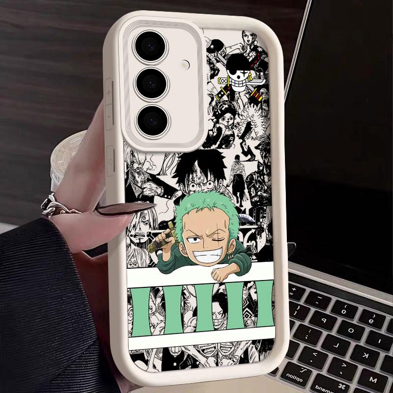 Anime One P-Pieces Zoro Phone Case For Samsung S26 S25 S24 S23 S21 S20 Ultra Shanks For Galaxy S25 S24 FE S26 Plus Silicon Cover