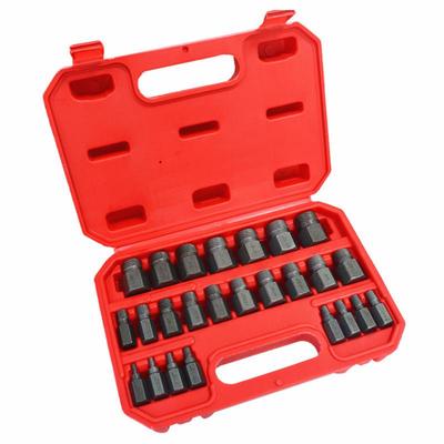 25-Piece Hex Shank Imperial Screw & Bolt Extractor Set