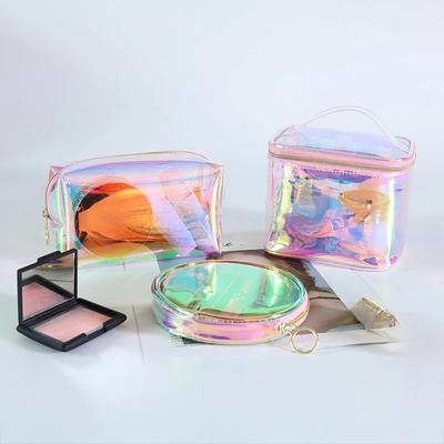 PVC Women Travel Transparent Storage Bag Toiletries Organize Waterproof Cosmetic Bag Portable Makeup Bag Female Wash Bag Handbag