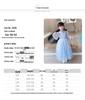 Elsa Princess Knitted Wool Dress for Girls - Spring & Autumn 2025