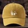 Fun Rabbit Ears Print Baseball Hat Unisex Outdoor Fashion Versatile Peaked Hat Trend