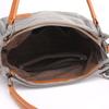 Retro Canvas Women's Crossbody Handbag - Casual Solid Color Shoulder Bag for Students