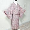 Used Washable kimono, small pattern, lining, polyester, length 161, sleeve 65, casual