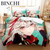 3D Print Cartoon Bedding Set Genshin Impact Game 3d Duvet Cover Set Comforter Bed Linen For Boy Decor Bedclothes
