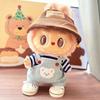 Per Labubu Vestiti Adatti 38Cm Labubu Mokoko Orso Marino Set Pantaloni con Bretelle Cappello Scarpe Design Creativo Cartone Animato Carino Regali per Bambini