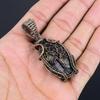 Dragon Blood Jasper 999 Copper Wire Wrapped Pendant, Handmade Gemstone Pendant Jewelry, Gifts For Wife Brand New Pendant